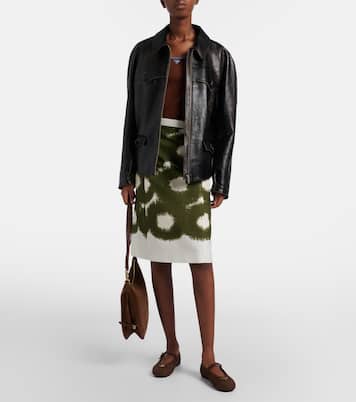 Cotton jersey tank top | Prada