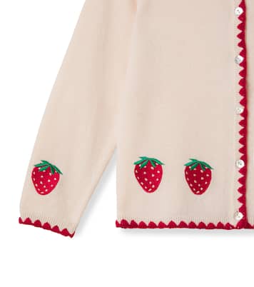 Bestickter Cardigan Collette aus Wolle | Konges Sløjd