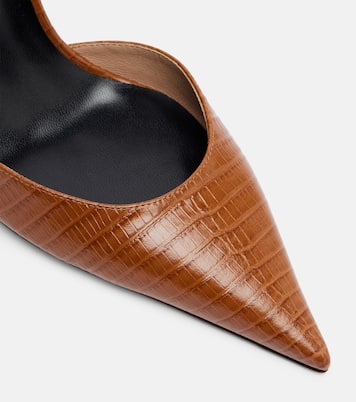 Vertigo snake-effect leather pumps | Tom Ford