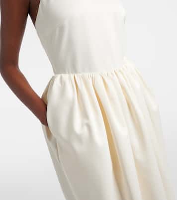 Robe longue de mariée en satin | Rotate