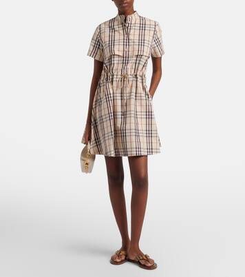 Pavilion Buberry Check thong sandals | Burberry