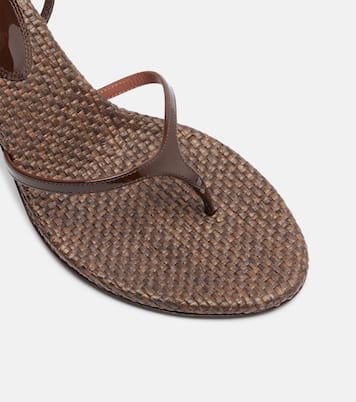 Sandalen Lidia aus Lackleder | Paris Texas