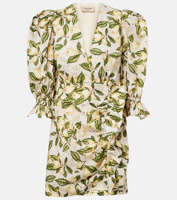 Robe imprimée en coton mélangé | Adriana Degreas