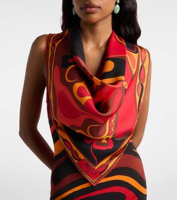 Pañuelo Manuba de sarga de seda | Pucci