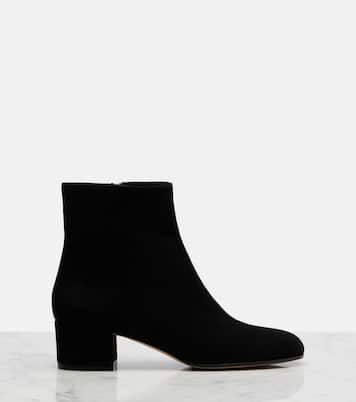 Joelle suede ankle boots | Gianvito Rossi