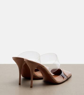 Le Cœur patent leather and PU mules | Alaïa