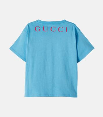 x Mr. Men Little Miss cotton jersey T-shirt | Gucci Kids
