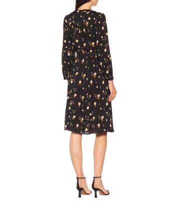 Jasmine floral wrap dress | Velvet