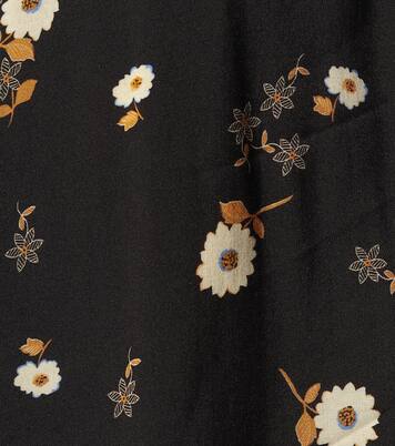 Jasmine floral wrap dress | Velvet