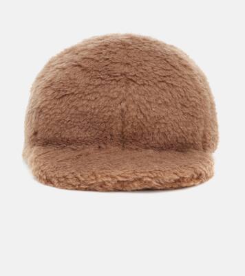 Cappello da baseball Edit in cammello e seta | Max Mara