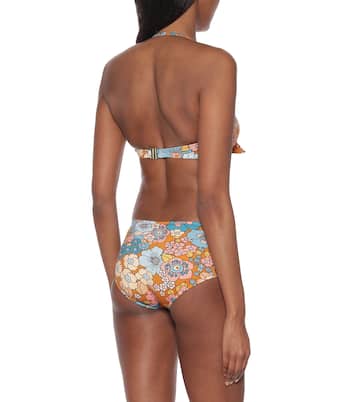 Haut de bikini imprimé | Dodo Bar Or