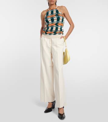 Wool-jacquard tank top | Prada