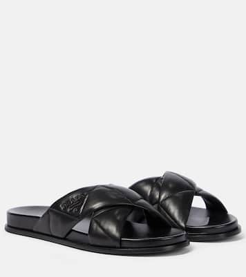 Leather sandals | Prada
