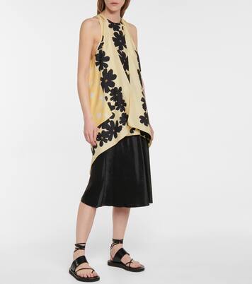 Catia floral silk top | Petar Petrov