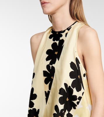 Catia floral silk top | Petar Petrov
