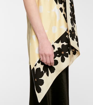 Catia floral silk top | Petar Petrov