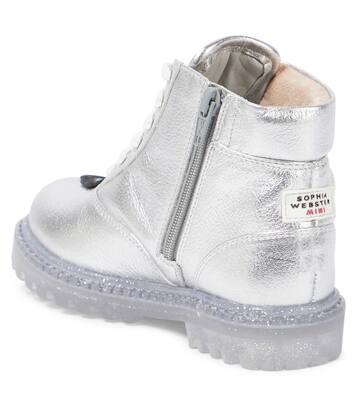 Tia leather combat boots | Sophia Webster Mini