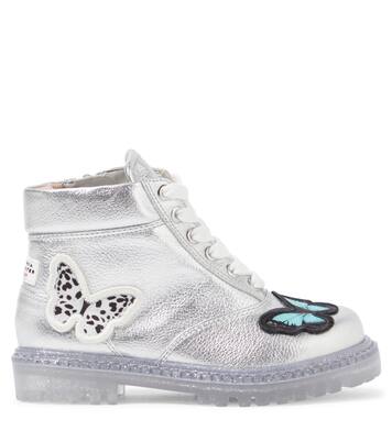 Tia leather combat boots | Sophia Webster Mini