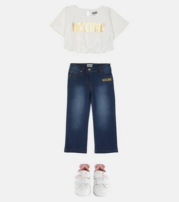 Jean à logo imprimé | Moschino Kids