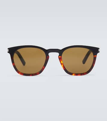 Lunettes de soleil rondes en acétate | Saint Laurent