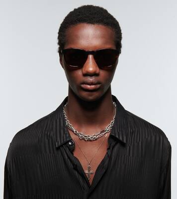 Lunettes de soleil rondes en acétate | Saint Laurent