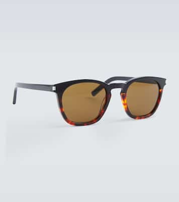 Lunettes de soleil rondes en acétate | Saint Laurent