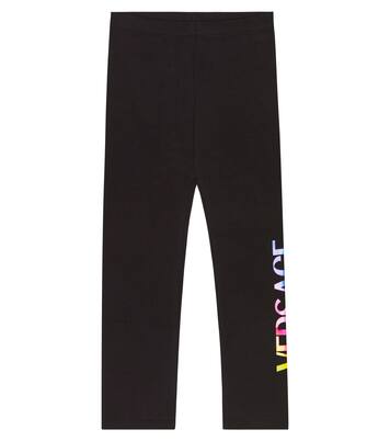 Bedruckte Leggings aus Jersey | Versace Kids