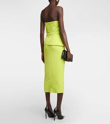 Robe bustier midi Delani | Safiyaa