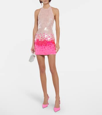 Gradient sequin minidress | David Koma