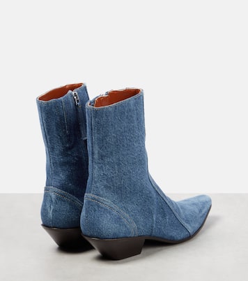 Ankle Boots aus Denim | Acne Studios