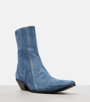 Ankle Boots aus Denim | Acne Studios