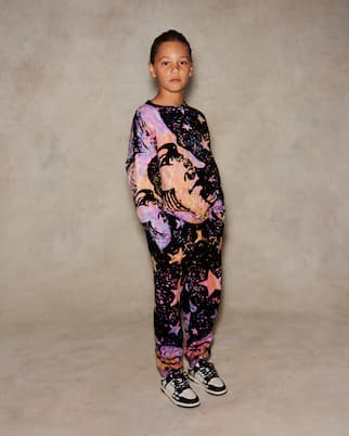 Intarsia-knit cotton and cashmere sweater | Amiri Kids