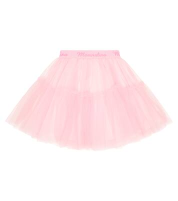 Jupe en tulle à logo | Monnalisa