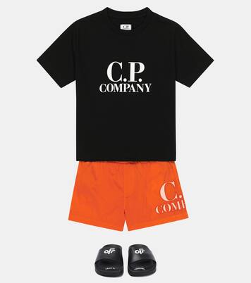 Logo swim shorts | C.P. Company Kids
