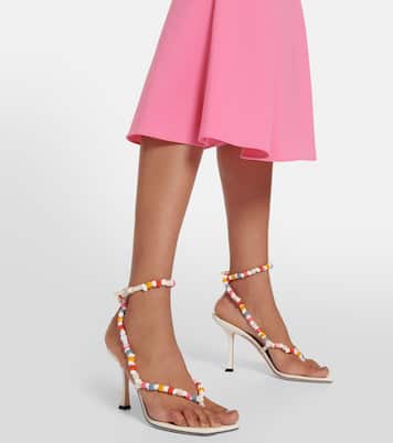 Sandalen Amiral 90 mit Leder | Jimmy Choo