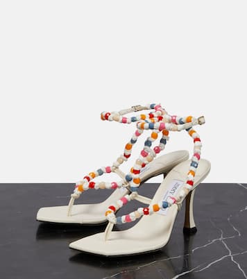 Sandalen Amiral 90 mit Leder | Jimmy Choo