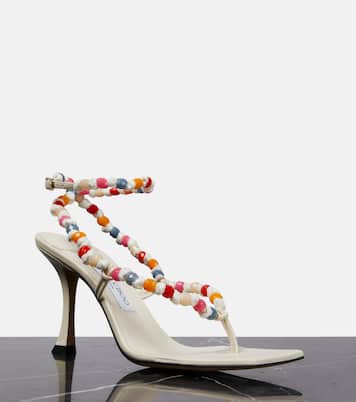 Sandalen Amiral 90 mit Leder | Jimmy Choo