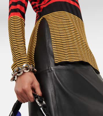 Pull White Label Slinky rayé | Proenza Schouler