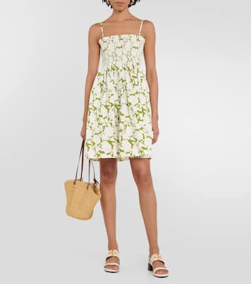 Robe en coton à fleurs | Tory Burch