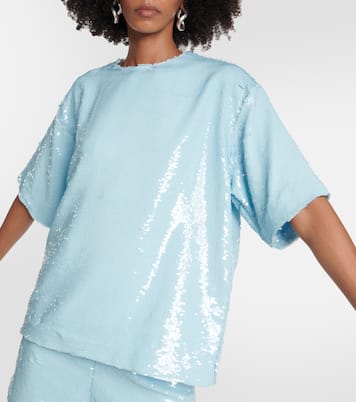 T-Shirt Jones mit Pailletten | The Frankie Shop