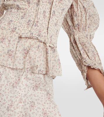 Bedrucktes Top aus Baumwolle | Polo Ralph Lauren