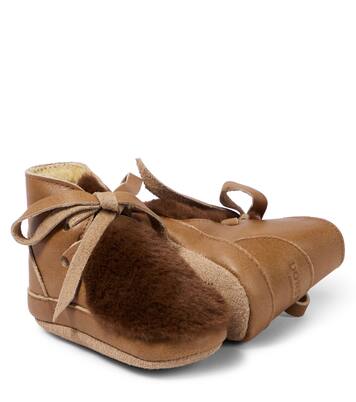 Baby Felinci leather booties | Donsje