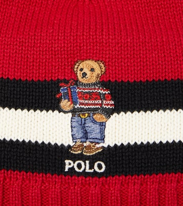 Polo Bear cotton beanie | Polo Ralph Lauren Kids