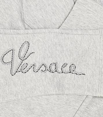 Printed cotton jersey sweatpants | Versace Kids