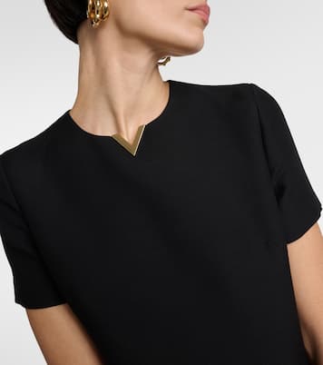 Minikleid VGold aus Crepe Couture | Valentino