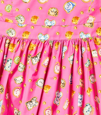 Teddy Bear cotton dress | Moschino Kids