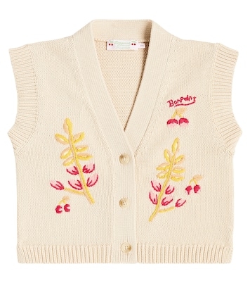 Cardigan Ticiana en coton brodé | Bonpoint
