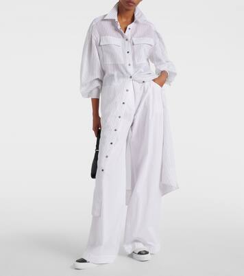 Monili canvas slip-on shoes | Brunello Cucinelli