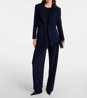 Weite High-Rise-Hose | Norma Kamali