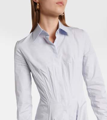 Hemdblusenkleid Eugene aus Baumwolle | Gabriela Hearst